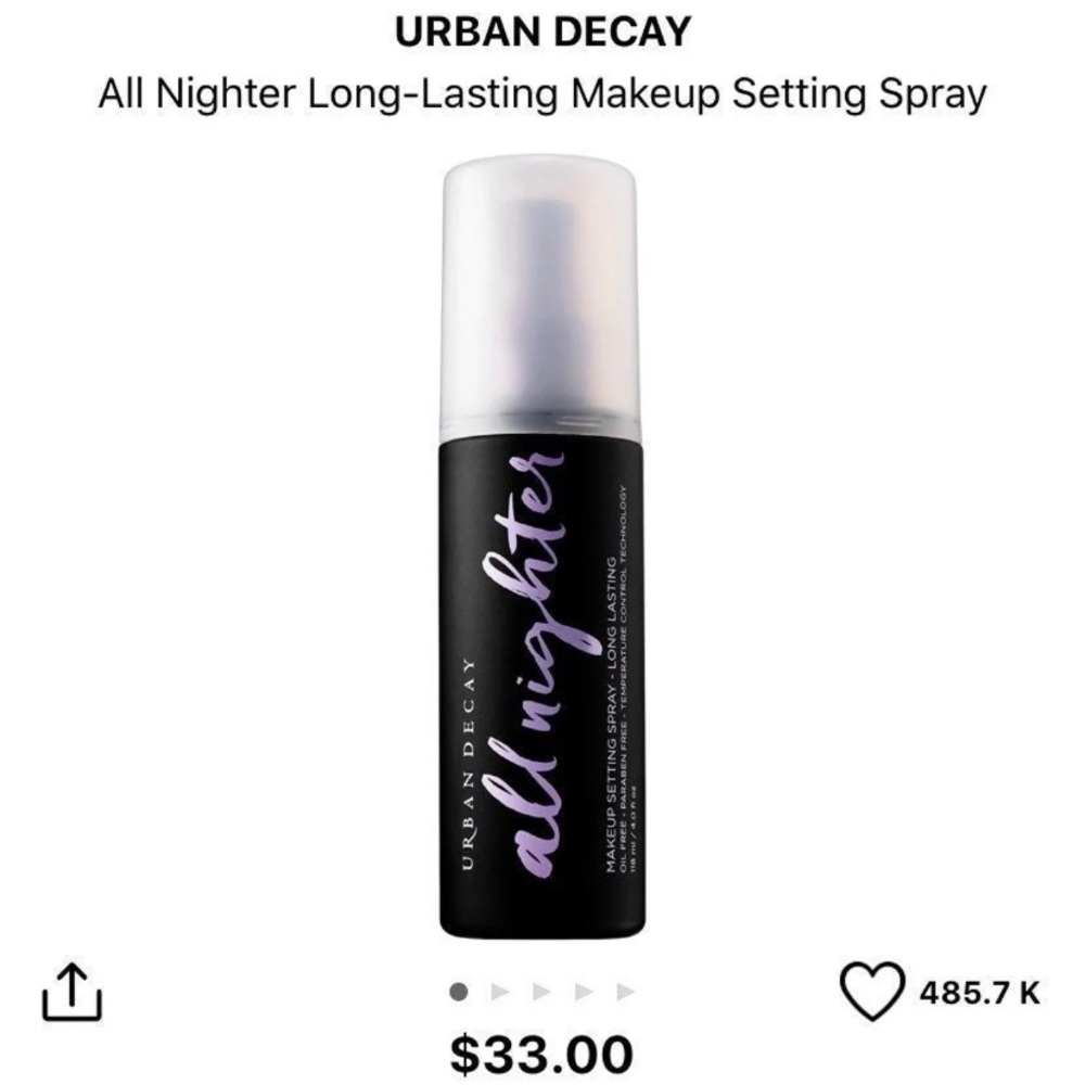 Urban Decay All Nighter Setting Spray 4oz